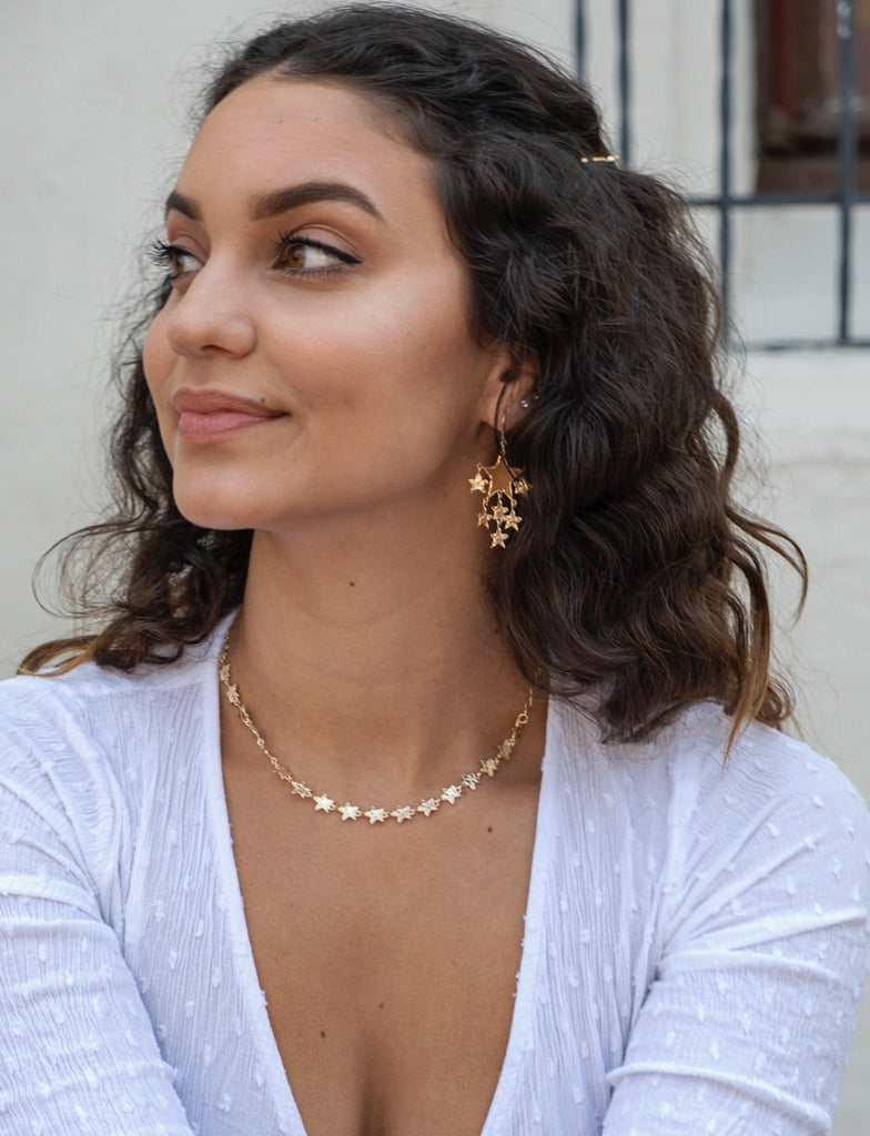 Uptown Strut Marcia Moran Be A Star Earrings in Gold