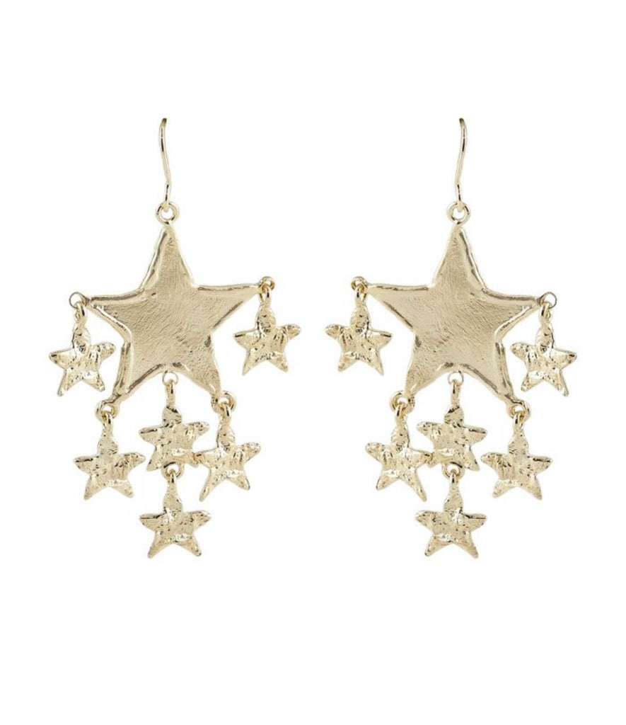 Uptown Strut Marcia Moran Be A Star Earrings in Gold