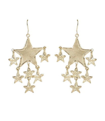 Uptown Strut Marcia Moran Be A Star Earrings in Gold