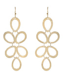 Uptown Strut Marcia Moran Ginger Gold Drop Earrings