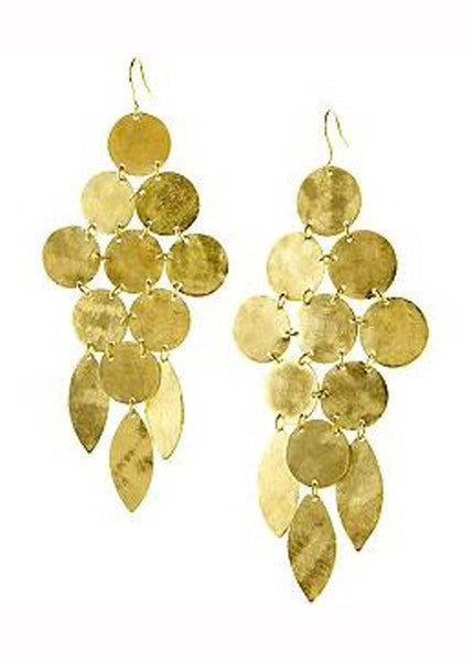 Chandelier Earrings in Gold